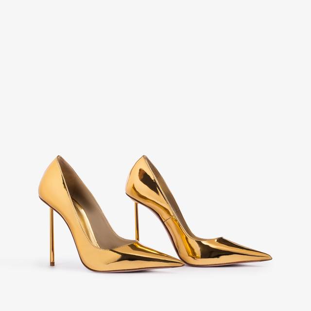 Le Silla Décolleté metallizzata oro pepita Soddisfazione Garantita
