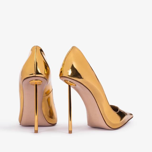 Le Silla Décolleté metallizzata oro pepita Soddisfazione Garantita