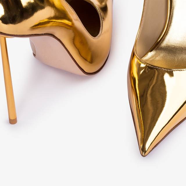 Le Silla Décolleté metallizzata oro pepita Soddisfazione Garantita