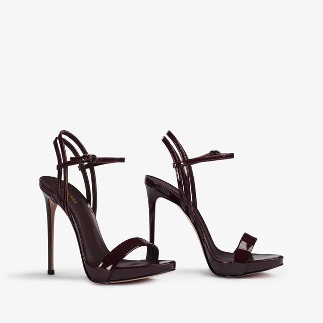 Le Silla Sandalo vernice viola prugna Online