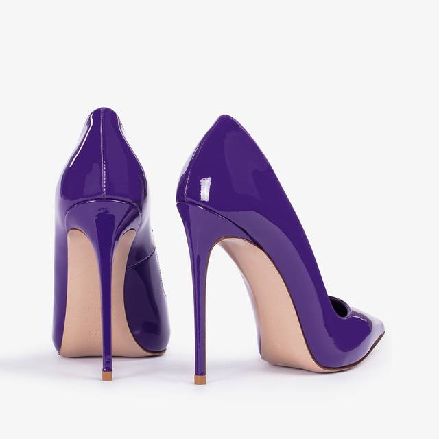 Le Silla Décolleté vernice viola queen Sottocosto