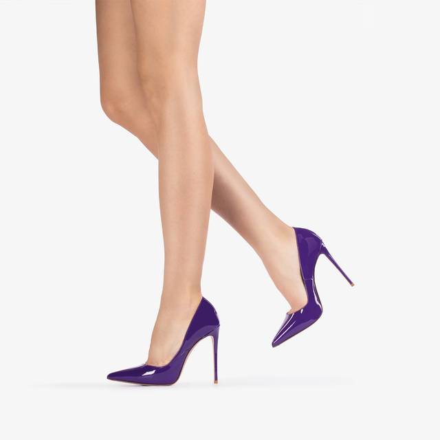 Le Silla Décolleté vernice viola queen Sottocosto