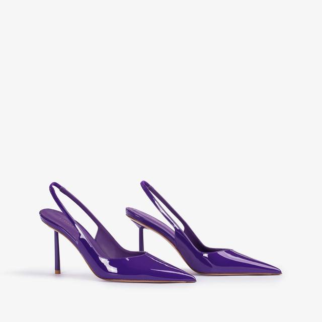 Le Silla Slingback vernice viola queen Convenienza