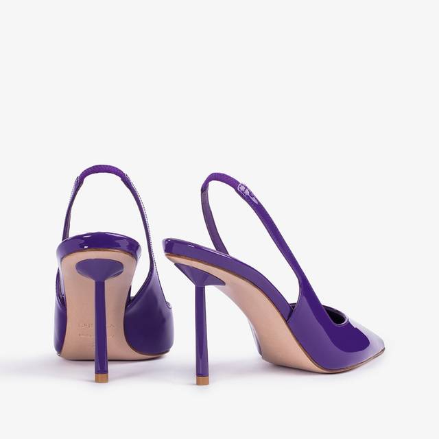 Le Silla Slingback vernice viola queen Convenienza