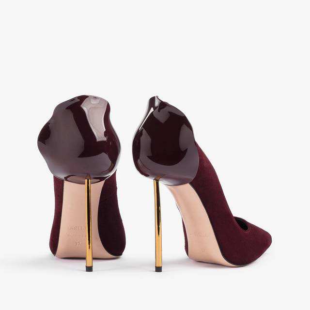 Le Silla Décolleté camoscio rossa cherry Hotsell