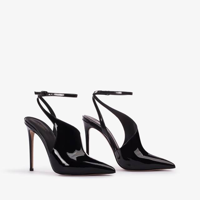 Le Silla Décolleté cut-out vernice nera Qualità