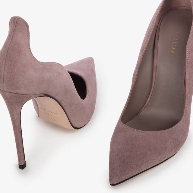 Le Silla Décolleté camoscio nude petra Prezzo Ridotto