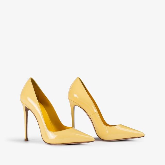 Le Silla Décolleté vernice gialla butter Offerta