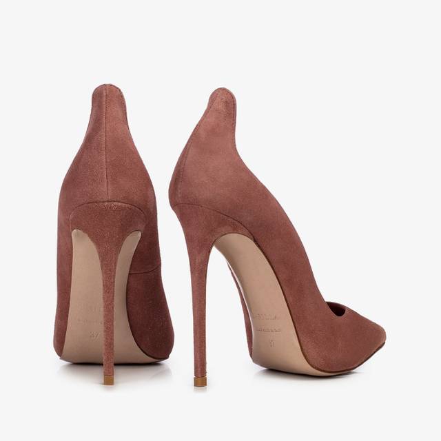 Le Silla Décolleté camoscio marrone cake Hotsell