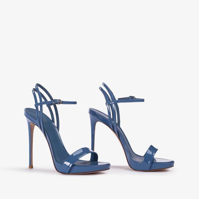 Le Silla Sandalo vernice azzurro nilo Saldi Di Fabbrica