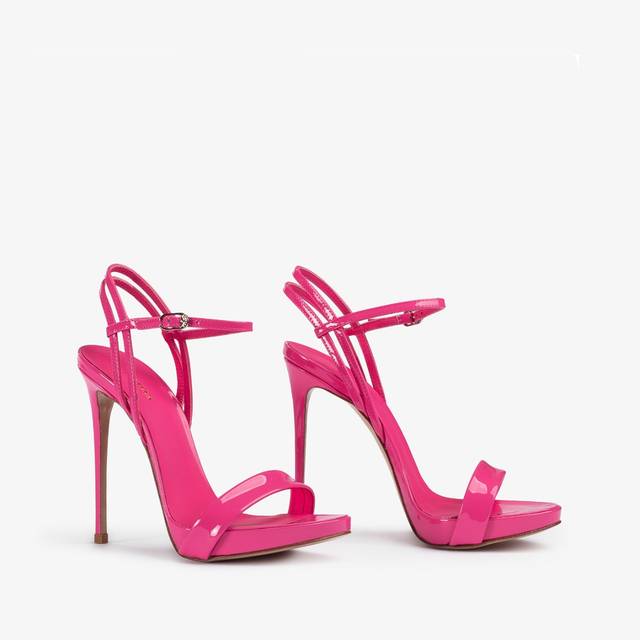 Le Silla Sandalo vernice fucsia party I Più Venduti