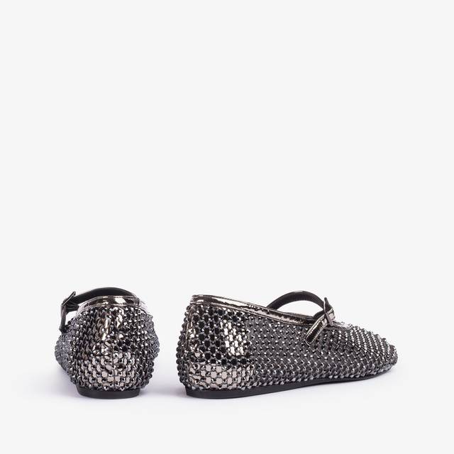 Le Silla Ballerina gioiello rete peltro con Cristalli Nuovo