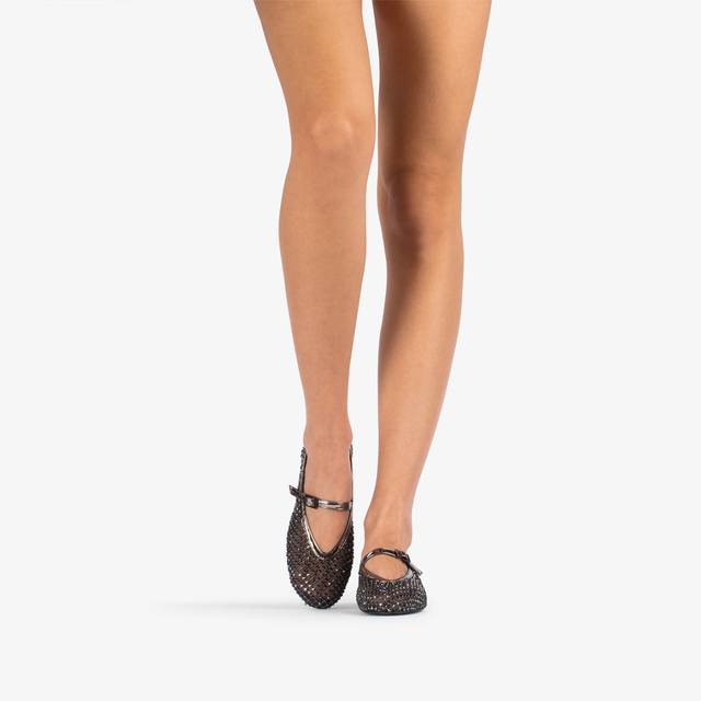 Le Silla Ballerina gioiello rete peltro con Cristalli Nuovo
