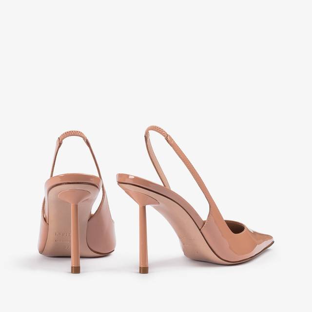 Le Silla Slingback vernice nude phard Convenienza