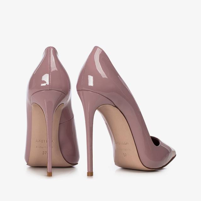 Le Silla Décolleté vernice rosa paris Offerte