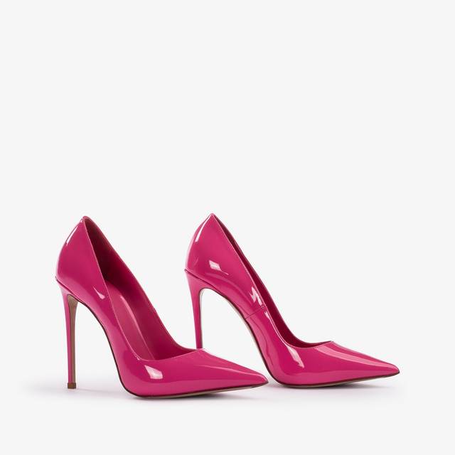 Le Silla Décolleté vernice fucsia party Sconto