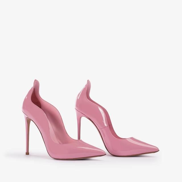 Le Silla Décolleté vernice rosa dea In Linea