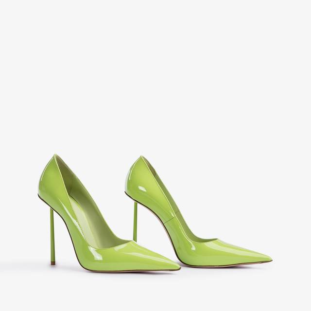 Le Silla Décolleté vernice verde apple Qualità Garantita