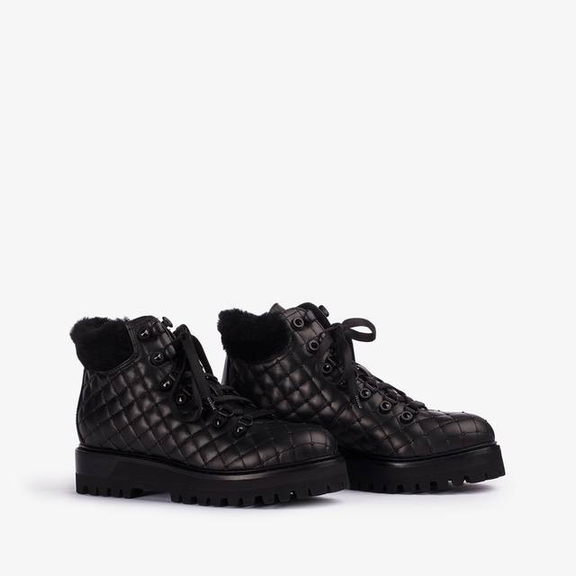 Le Silla Stivaletto trekking pelle nero Fino al 50% di sconto