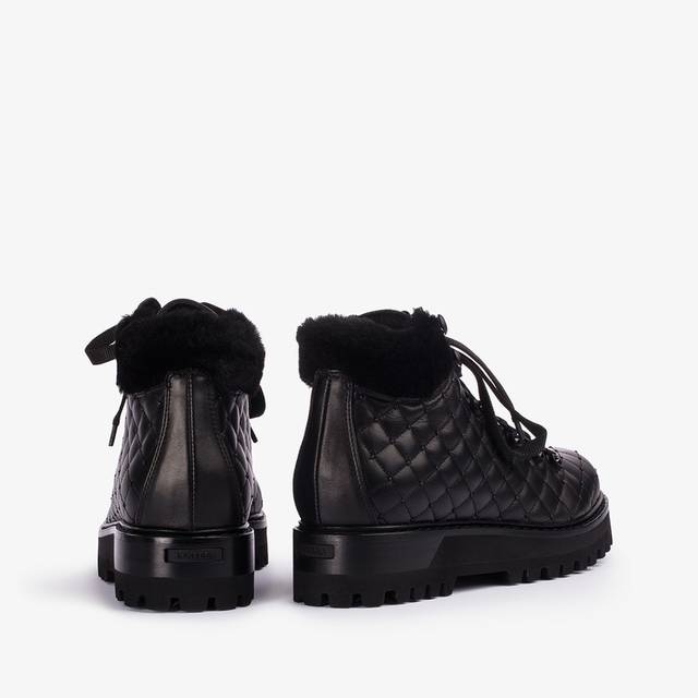 Le Silla Stivaletto trekking pelle nero Fino al 50% di sconto
