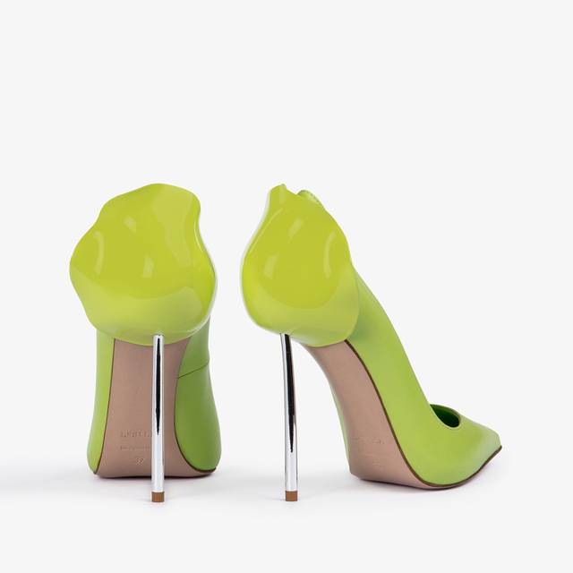 Le Silla Décolleté pelle verde apple Economico