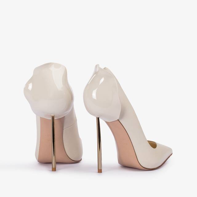 Le Silla Décolleté pelle bianca milk Online