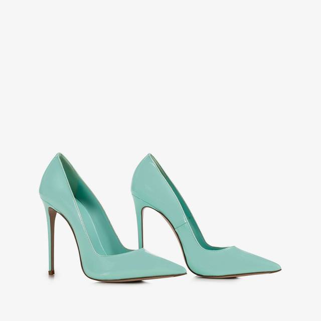 Le Silla Décolleté vernice azzurra pure water Offerte