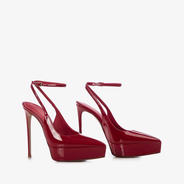 Le Silla Slingback con plateau vernice rossa I Più Venduti