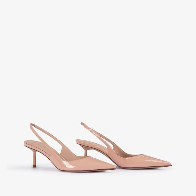 Le Silla Slingback vernice nude skin Acquista Ora