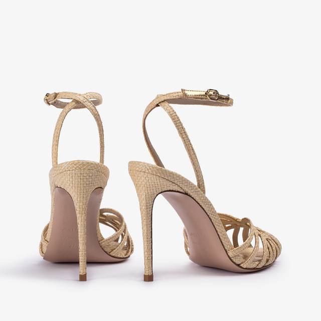 Le Silla Sandalo rafia beige naturale Affare Del Giorno
