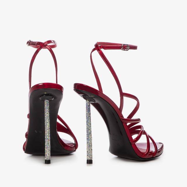 Le Silla Sandalo iridescente rosso rebel Offerte