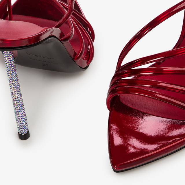 Le Silla Sandalo iridescente rosso rebel Offerte