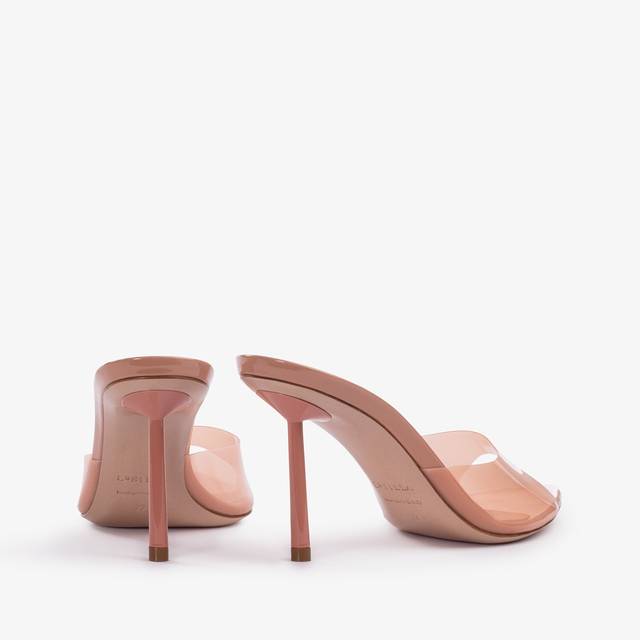 Le Silla Sandalo mule plexy nude phard In Saldo