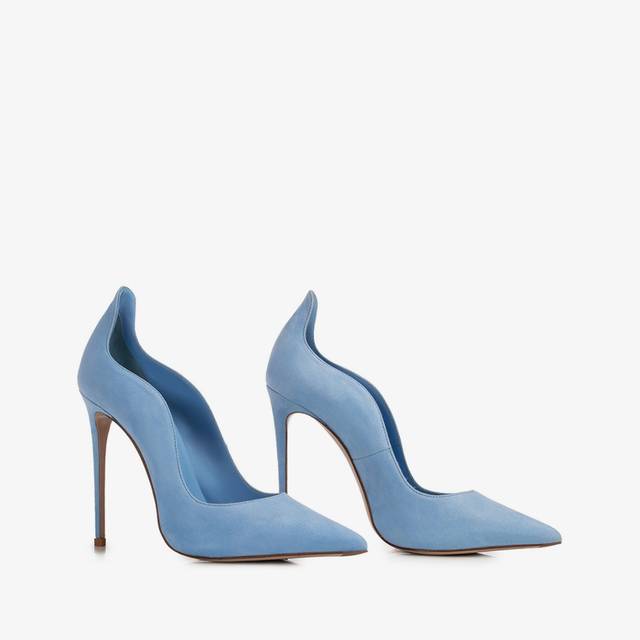 Le Silla Décolleté camoscio azzurra ortensia Convenienza