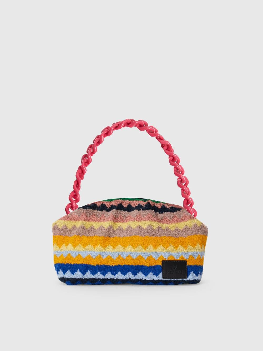 Missoni Clutch in spugna di cotone zig zag Vendita