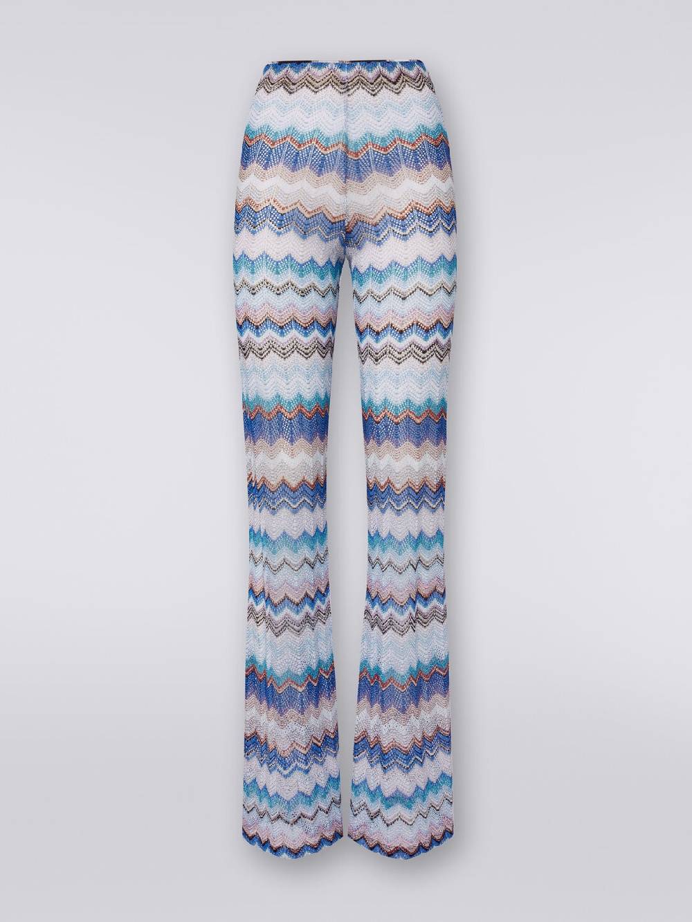 Missoni Pantaloni copricostume in crochet zig zag con lurex Comprane uno, ottenene uno gratis