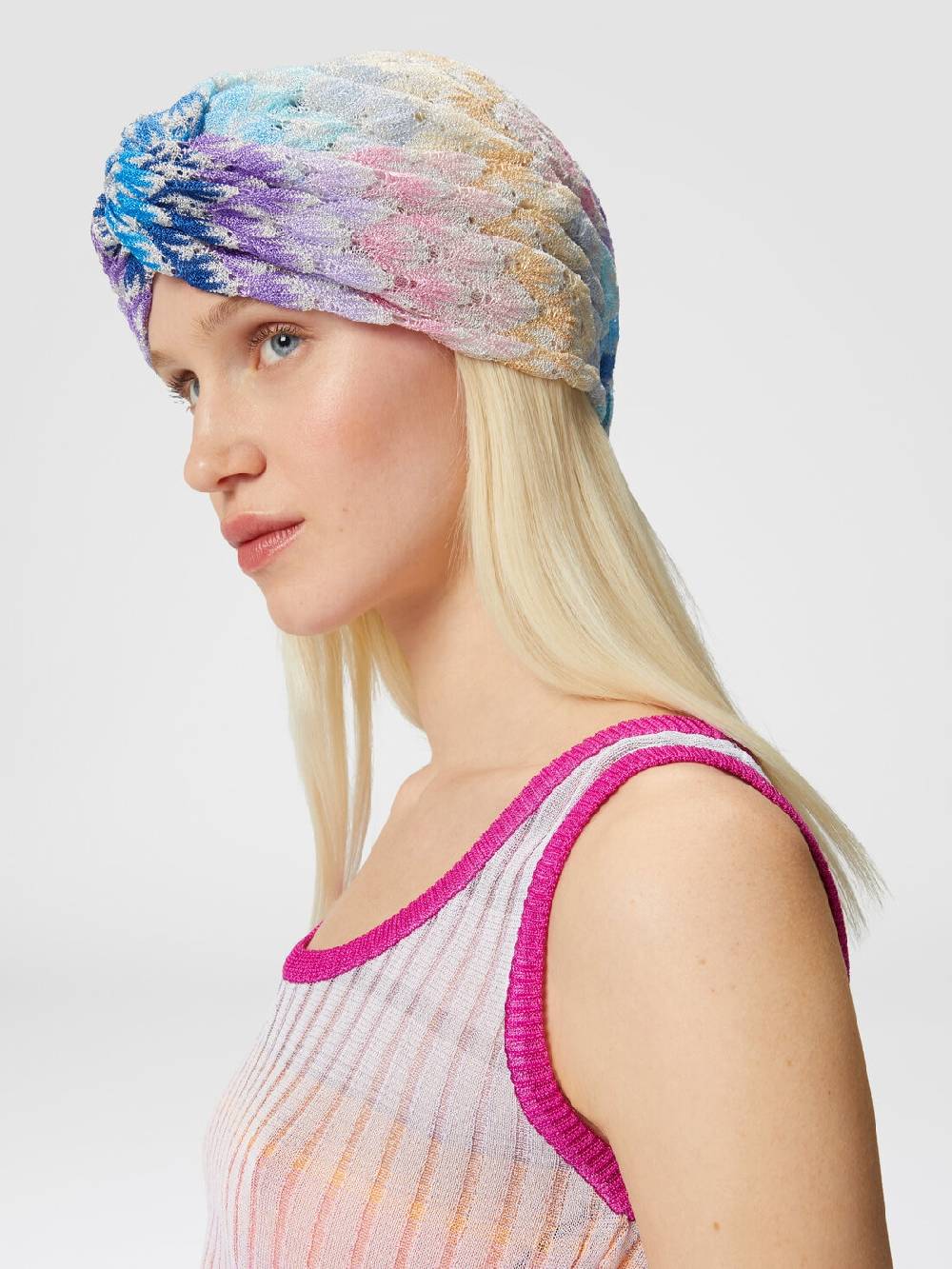 Missoni Turbante in viscosa lamé Qualità Garantita