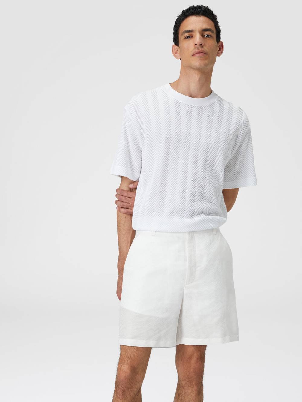 Missoni Bermuda in misto cotone motivo zig zag Convenienza