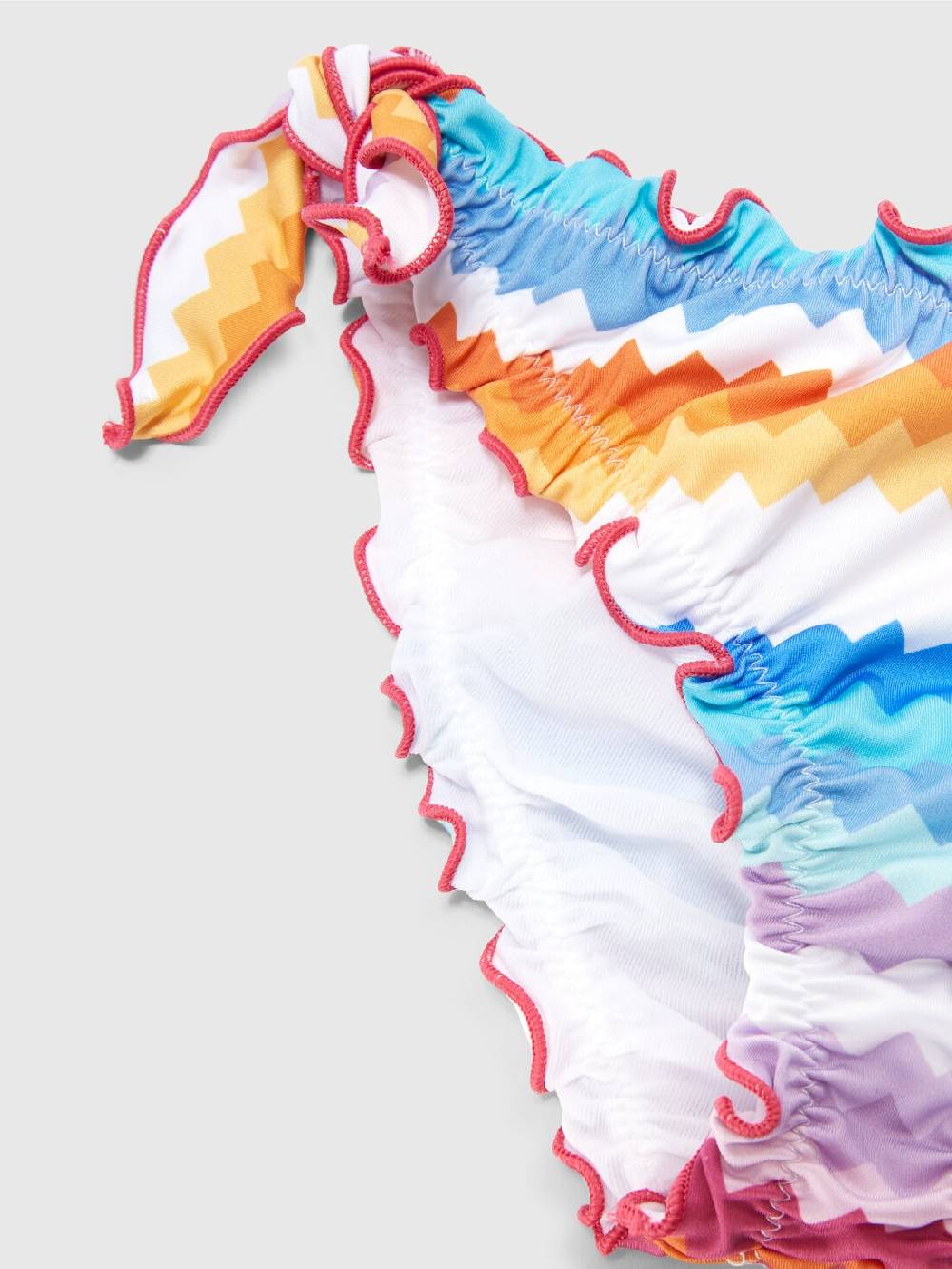 Missoni Bikini con motivo zig zag e logo Vendite Flash