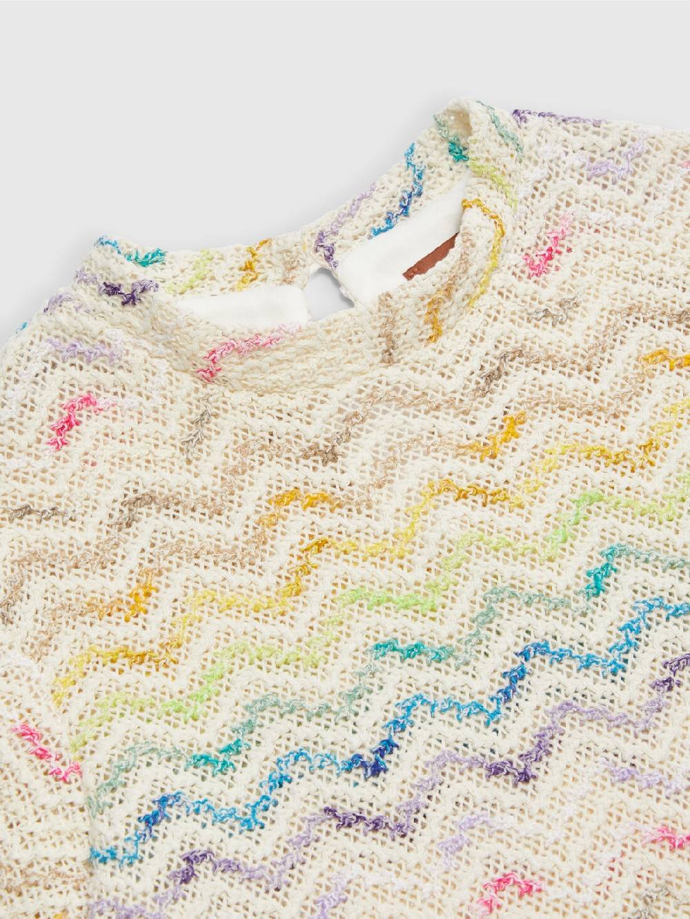 Missoni Abito in maglia di misto cotone chevron In Linea