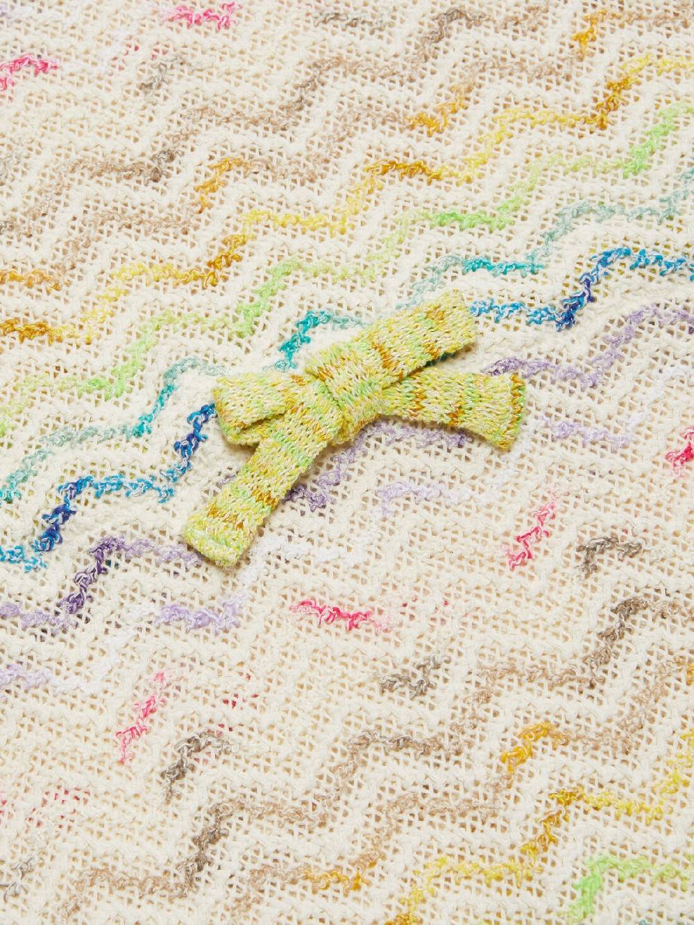 Missoni Abito in maglia di misto cotone chevron In Linea