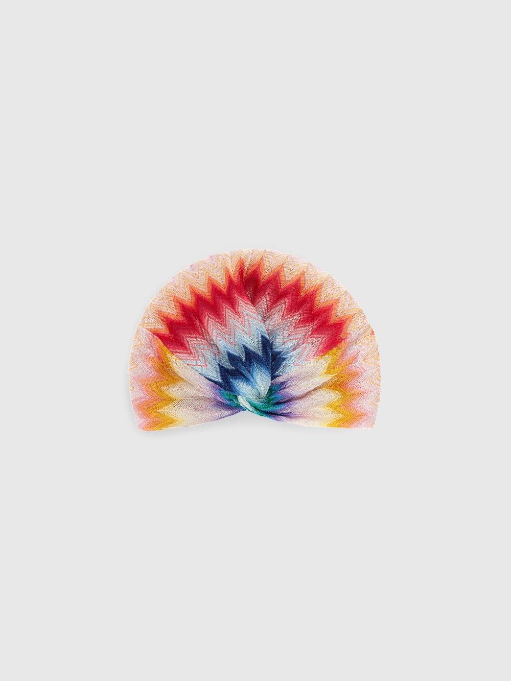 Missoni Turbante in viscosa chevron con lamé Promozione