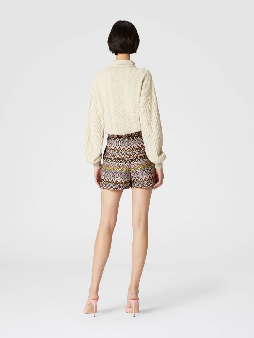 Missoni Shorts in viscosa zig zag Online