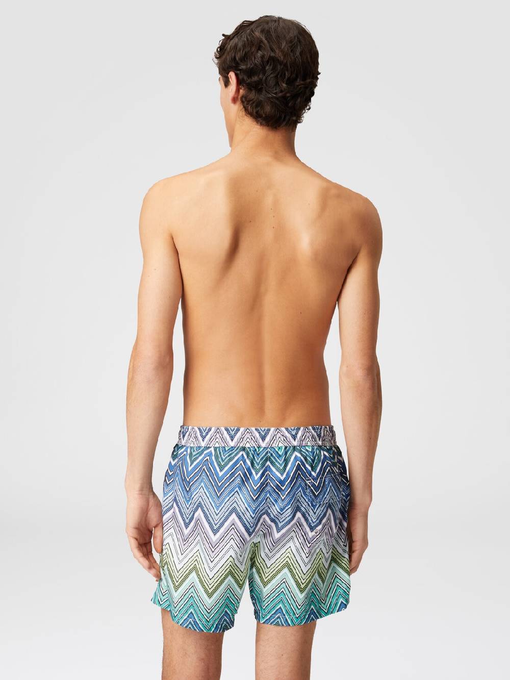 Missoni Boxer mare con stampa macro zig zag Offerte