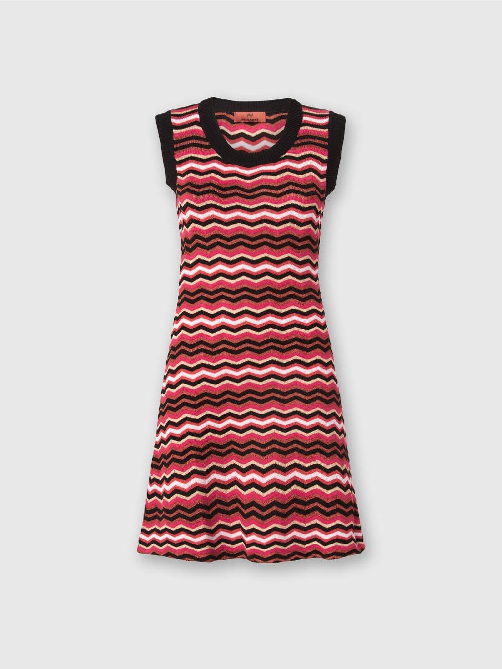 Missoni Abito senza maniche in maglia zig zag In Saldo