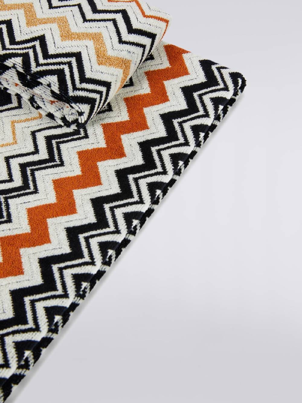 Missoni Set 2 pezzi di asciugamani da bagno Bernard in spugna di cotone chevron 2025