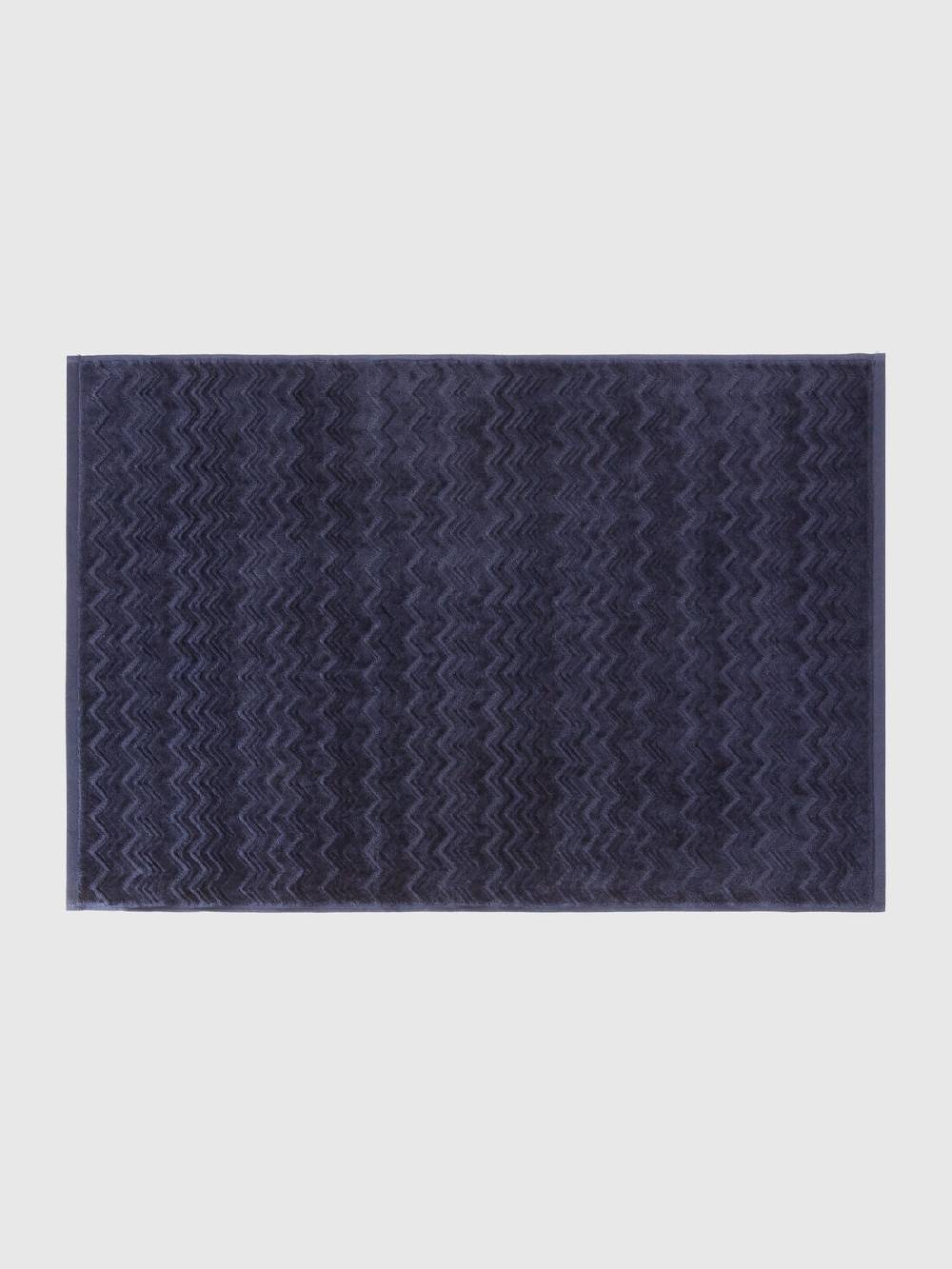 Missoni Tappetino da bagno Chalk 60x90 cm in cotone zig zag Qualità