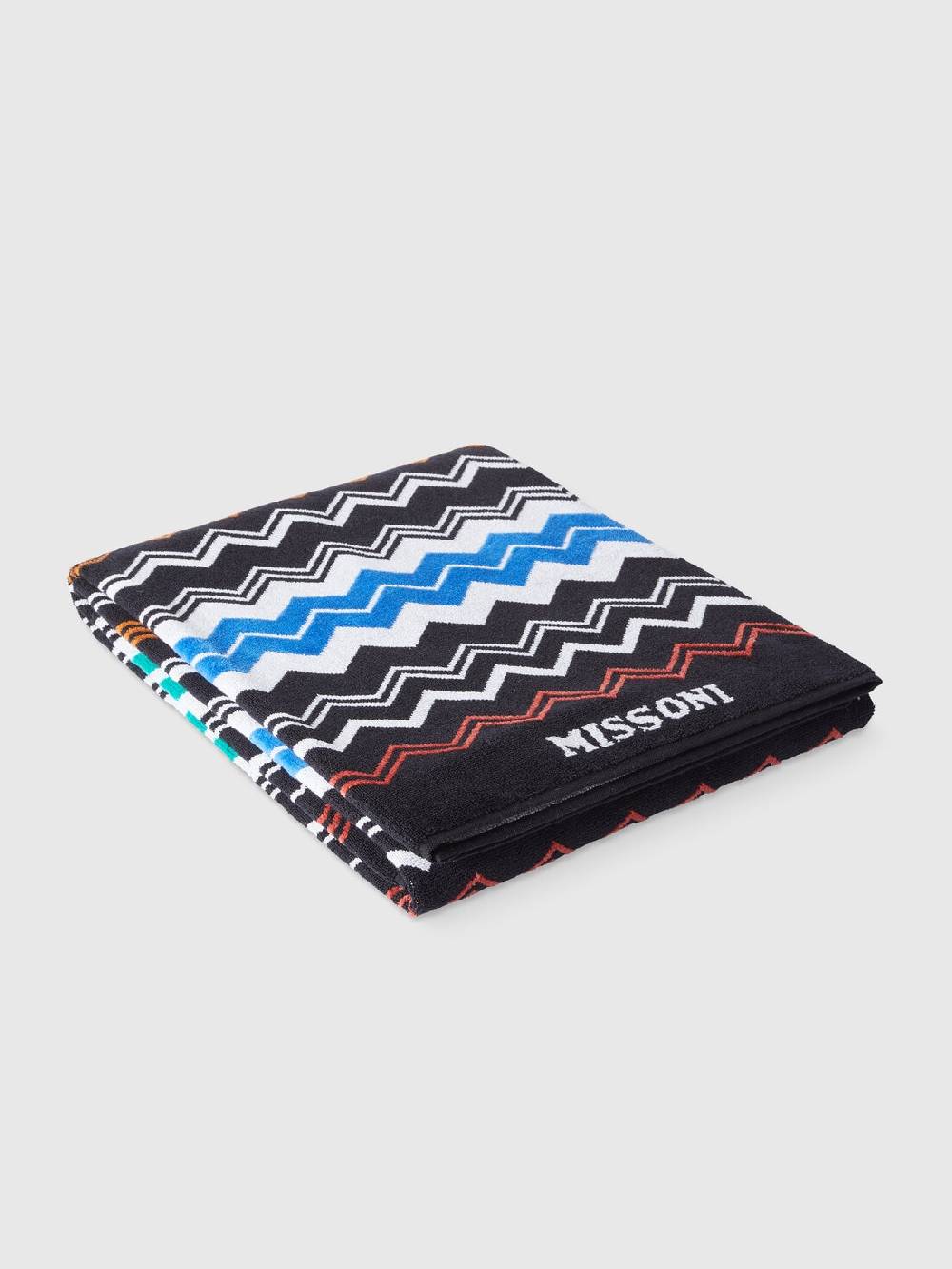 Missoni Telo mare 180x100 cm Neoclassic in spugna di cotone zig zag Promozione