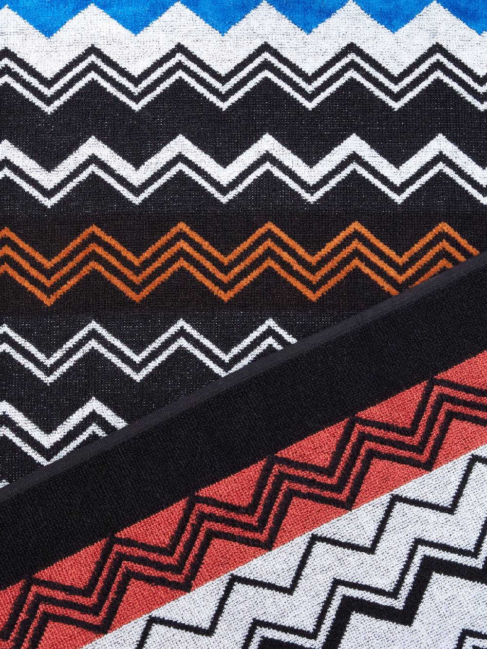 Missoni Telo mare 180x100 cm Neoclassic in spugna di cotone zig zag Promozione