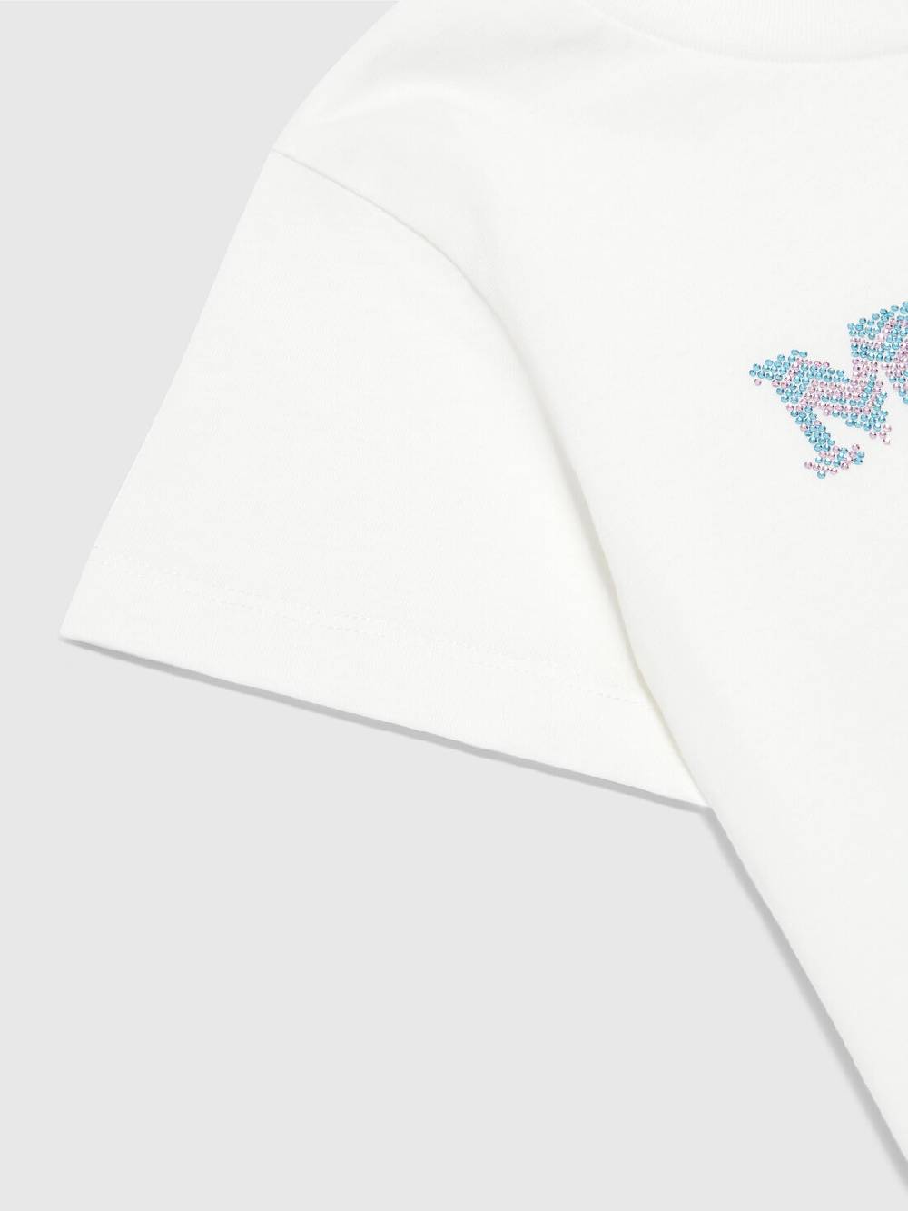 Missoni T-shirt in jersey di cotone logata Prezzo Ridotto